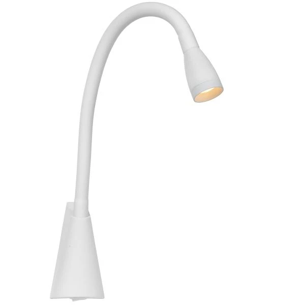 Lucide GALEN-LED - Lampe de chevet - LED - 1x3W 3000K - Blanc - détail 2